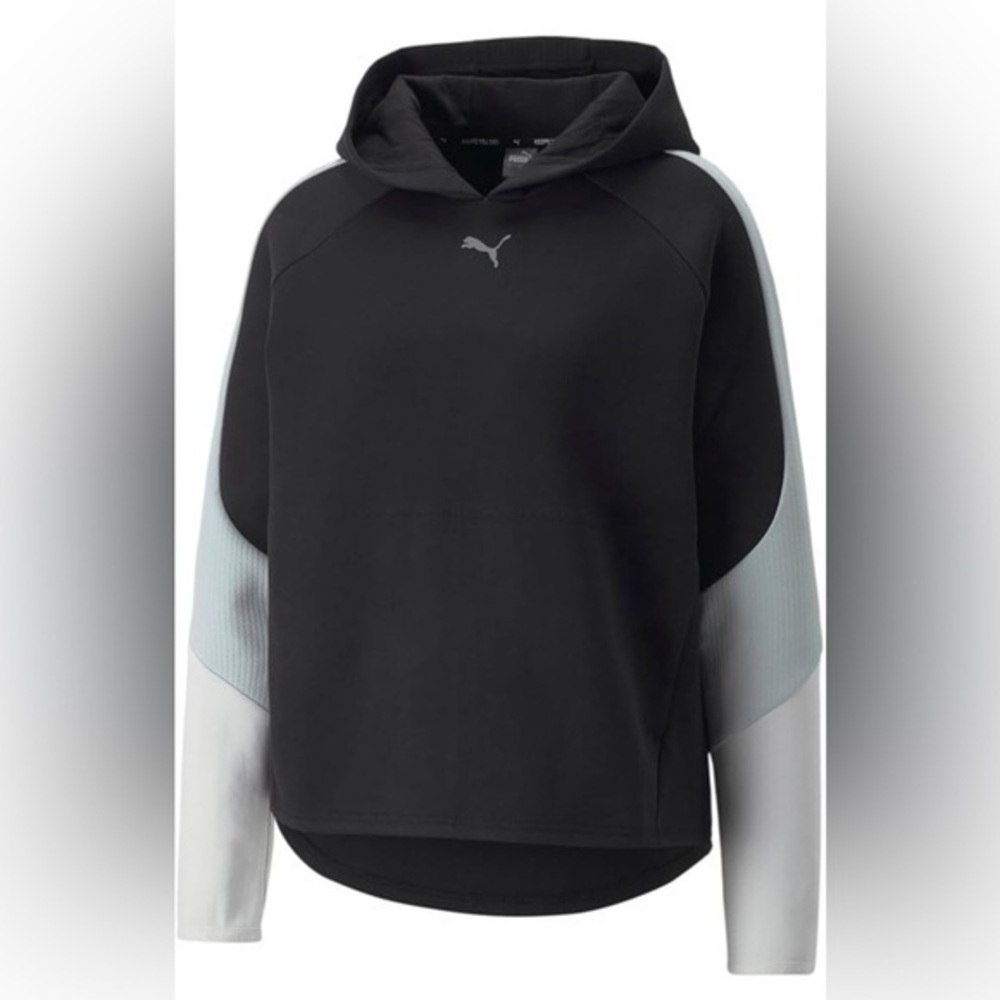 Puma Womens Evostripe Logo Hoodie Casual Outerwear Casual Moisture Wicking